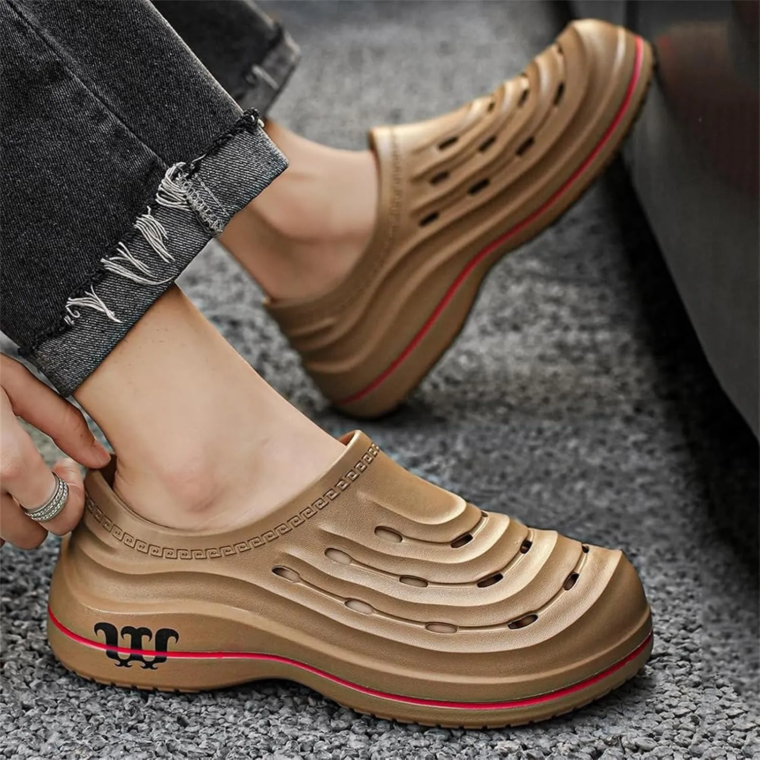 Armadillo Chef Shoes Unisex Water Resistant Non Slip Resistant Lightweight Waterproof for Work Clogs Shoes