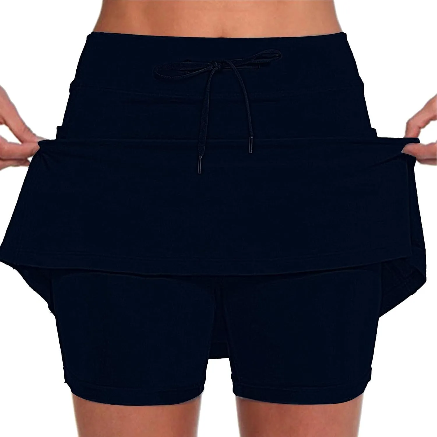 Athletic Skorts for Women High Waisteummer Casaul Golf Skort with Pockets Tum Control Tennis Skirts with Shorts