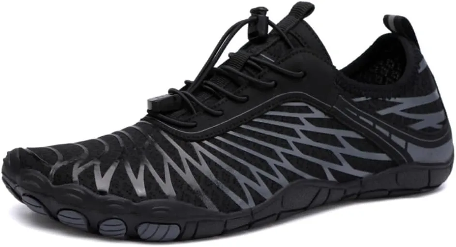 Barefoot Shoes for Men & Women - Quick Dry Athletic Wide Toe Water Shoes, Breathable Non-Slip Grounded Footwear for Hiking, Swimming, Walking, and Outdoor Adventures
