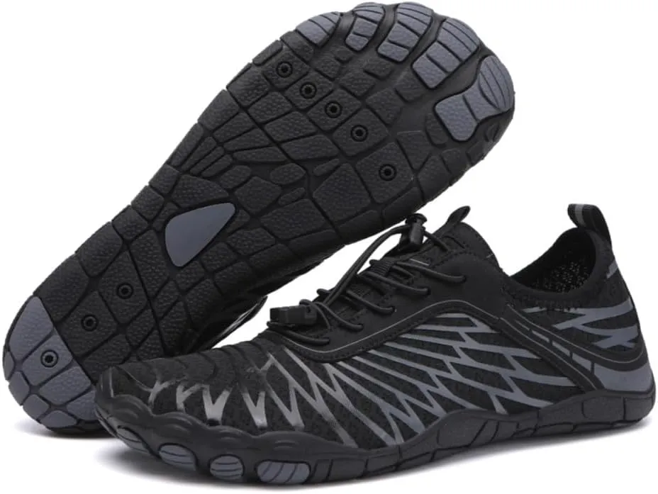 Barefoot Shoes for Men & Women - Quick Dry Athletic Wide Toe Water Shoes, Breathable Non-Slip Grounded Footwear for Hiking, Swimming, Walking, and Outdoor Adventures