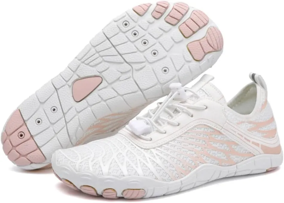 Barefoot Shoes for Men & Women - Quick Dry Athletic Wide Toe Water Shoes, Breathable Non-Slip Grounded Footwear for Hiking, Swimming, Walking, and Outdoor Adventures