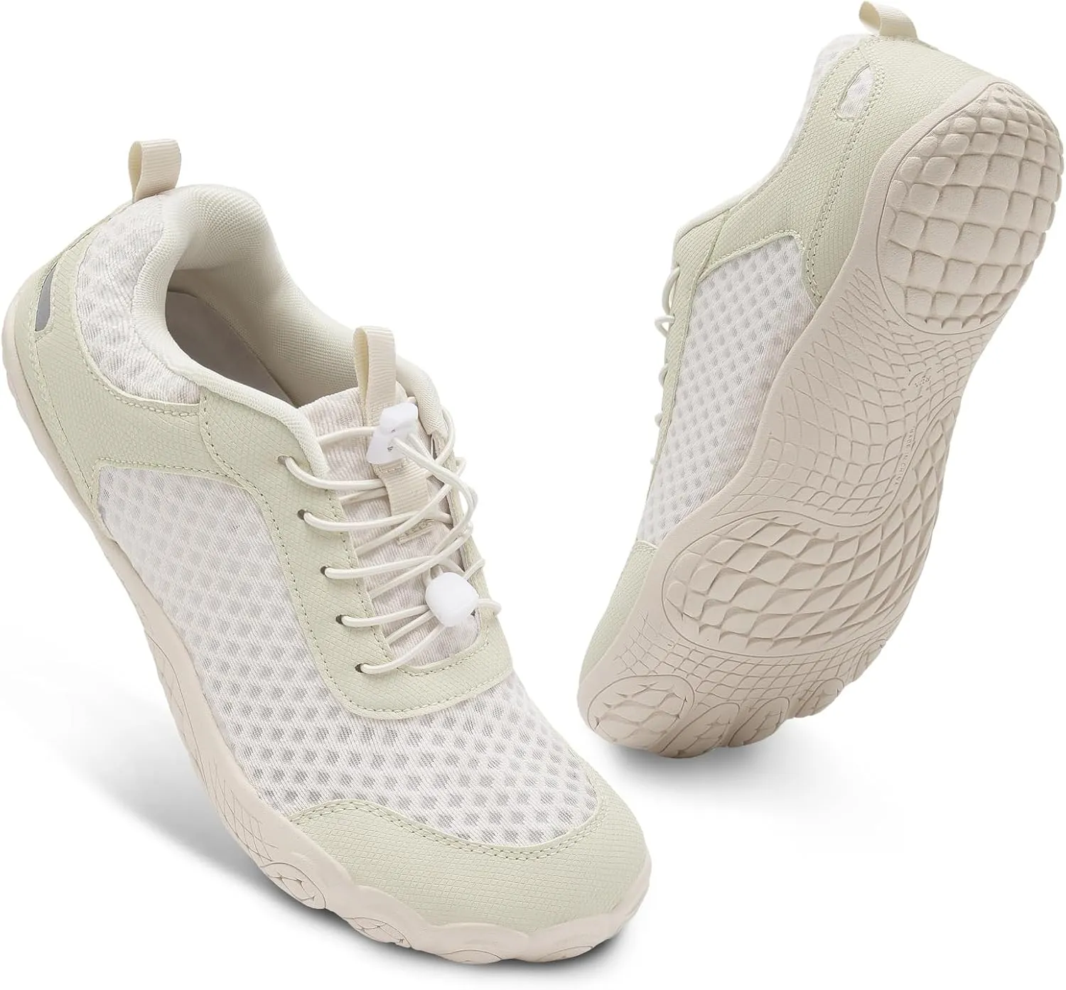 BARERUN Water Shoes Women Men Quick-Dry Wide Toe Athletic Hiking Water Sports Shoes Adjustable Zero Drop Barefoot Shoes for Beach Swim Kayaking Surfing Walking Training