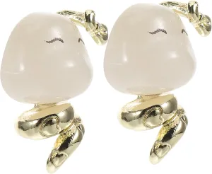 BESTYASH Hoop Earrings Women's Gold Plated Earrings Dangle Jewelry for Women's Unique Fashion