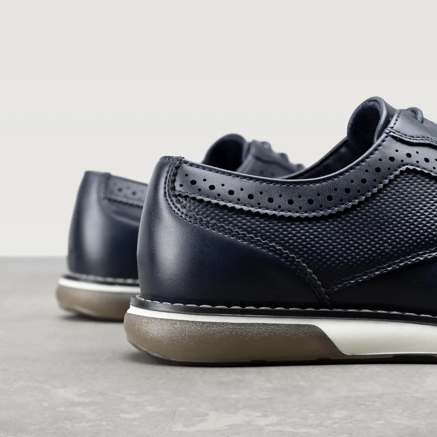 Bruno Marc Men's Plain Toe Oxford Shoes Business Formal Derby Dress Sneakers Crossflex GentEdge