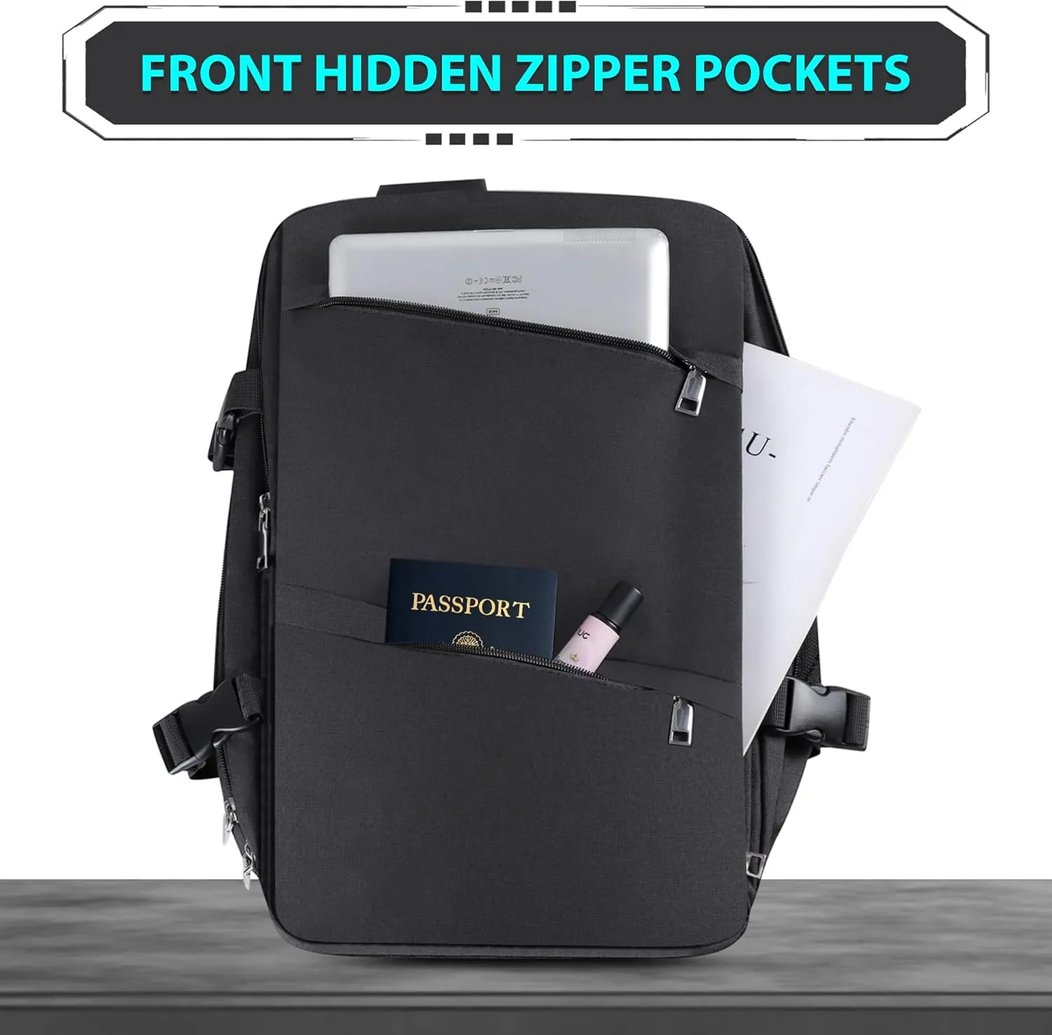 Carry On Backpack Large Travel Backpack fits 15.6in Laptop Flight Approved Carry On Bag for Men Women Luggage Daypack