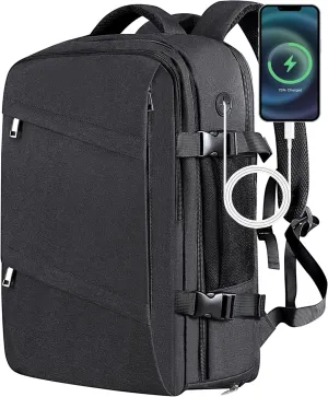 Carry On Backpack Large Travel Backpack fits 15.6in Laptop Flight Approved Carry On Bag for Men Women Luggage Daypack