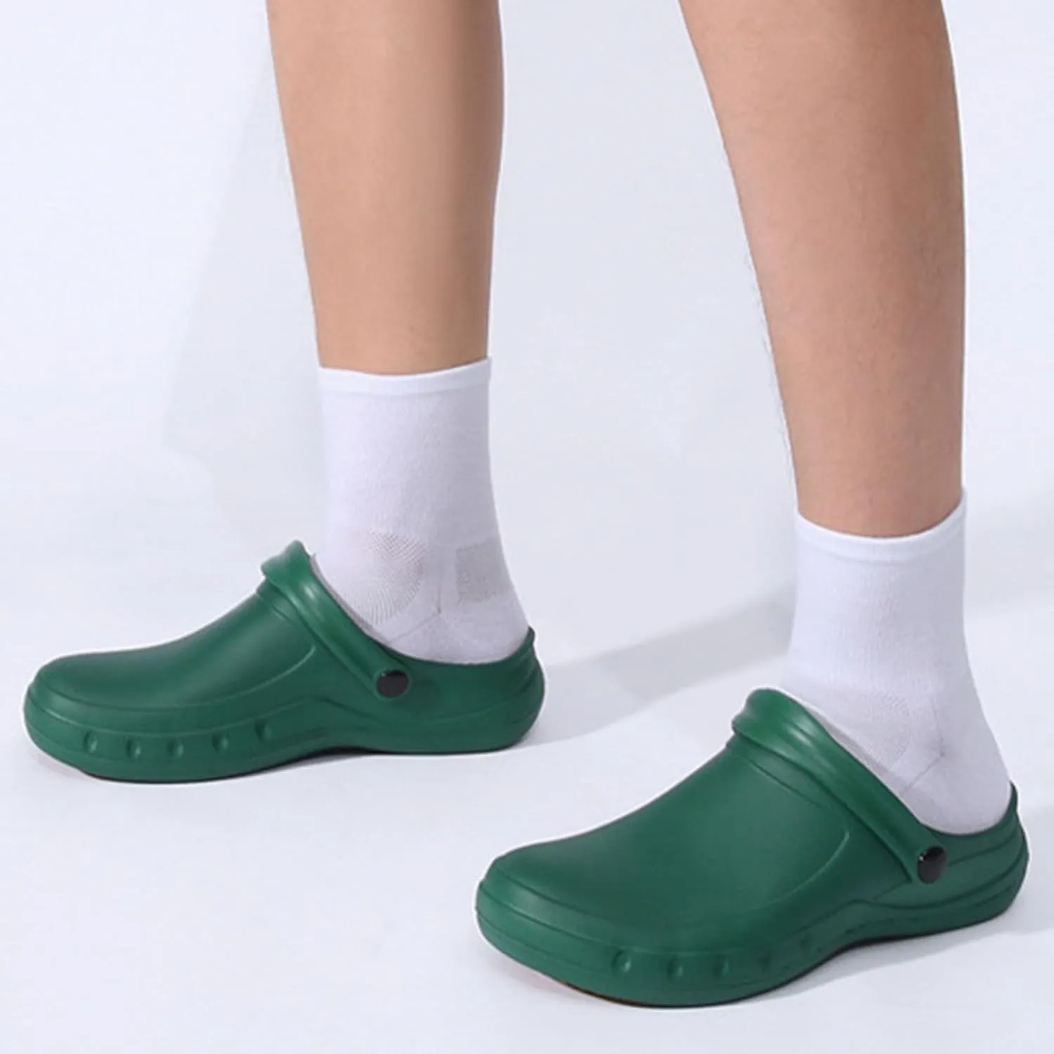 Chef Shoes Non Slip Clogs Work Shoes for Men Kitchen Zapatos De Chef for Mens Slipper Boots Size 14