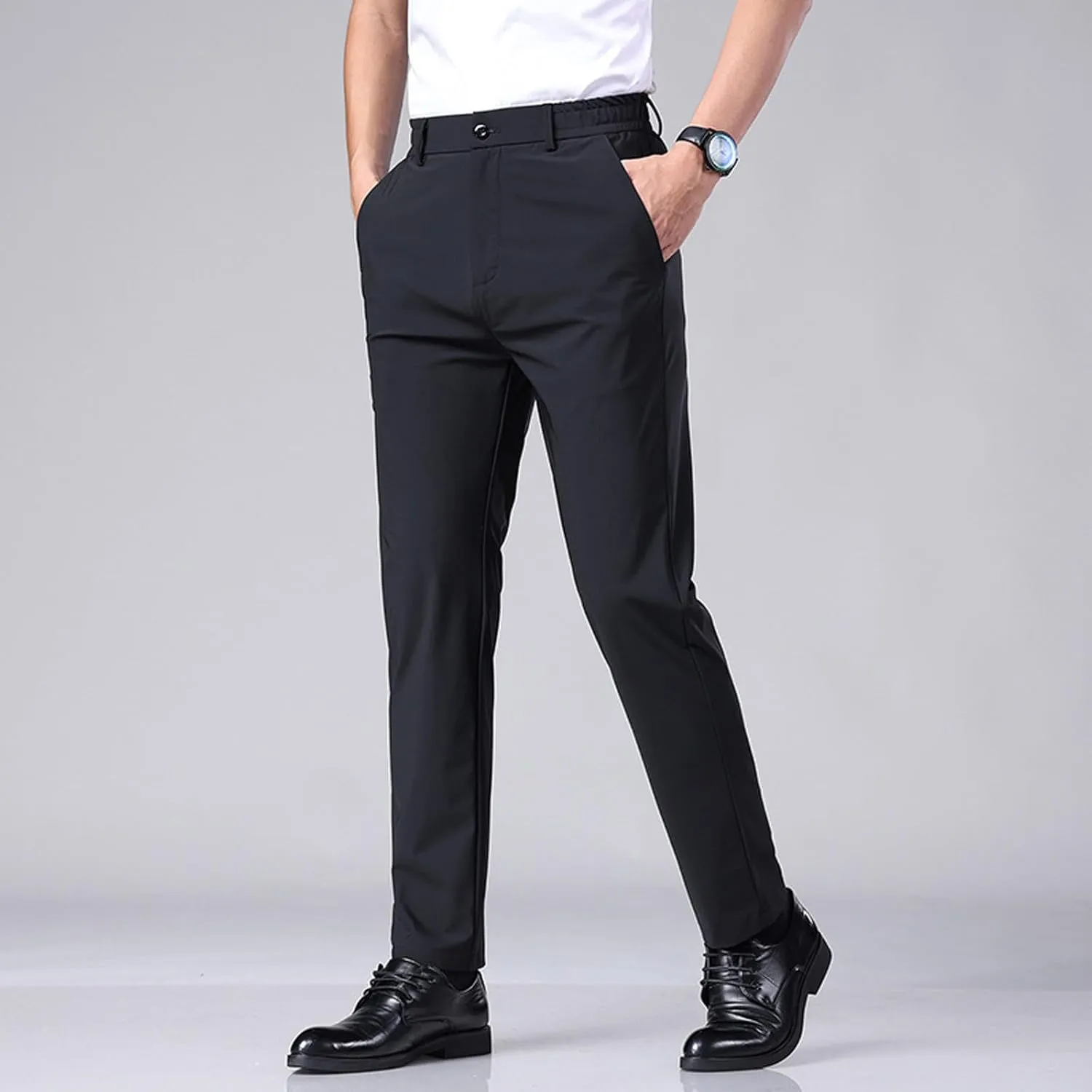 Compression Pants Men Tactical Plaid Jeans Public Swim Slim Fit Body Smarty Sport Big and Tall Yoga Travel Motorcycle