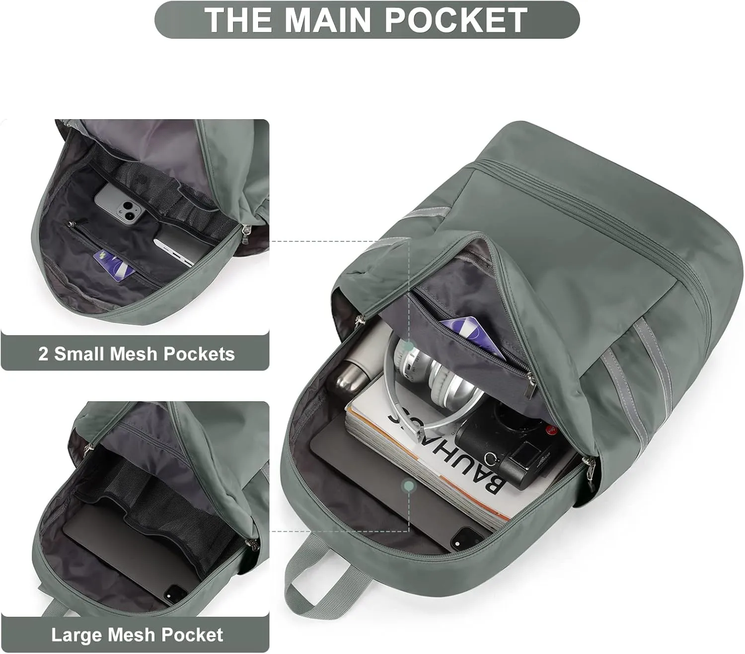 coofay Small Gym Backpack for Women Waterproof Backpack with Shoe Compartment Lightweight Travel Backpack Sports Backpack Large Gym Bag