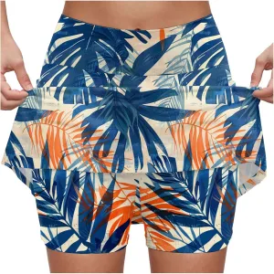 cooki Women's Mini Tennis Skirt 2025 Athletic Cute High Waisted Golf Skorts Summer Casual Lightweight Boho Gym Shorts