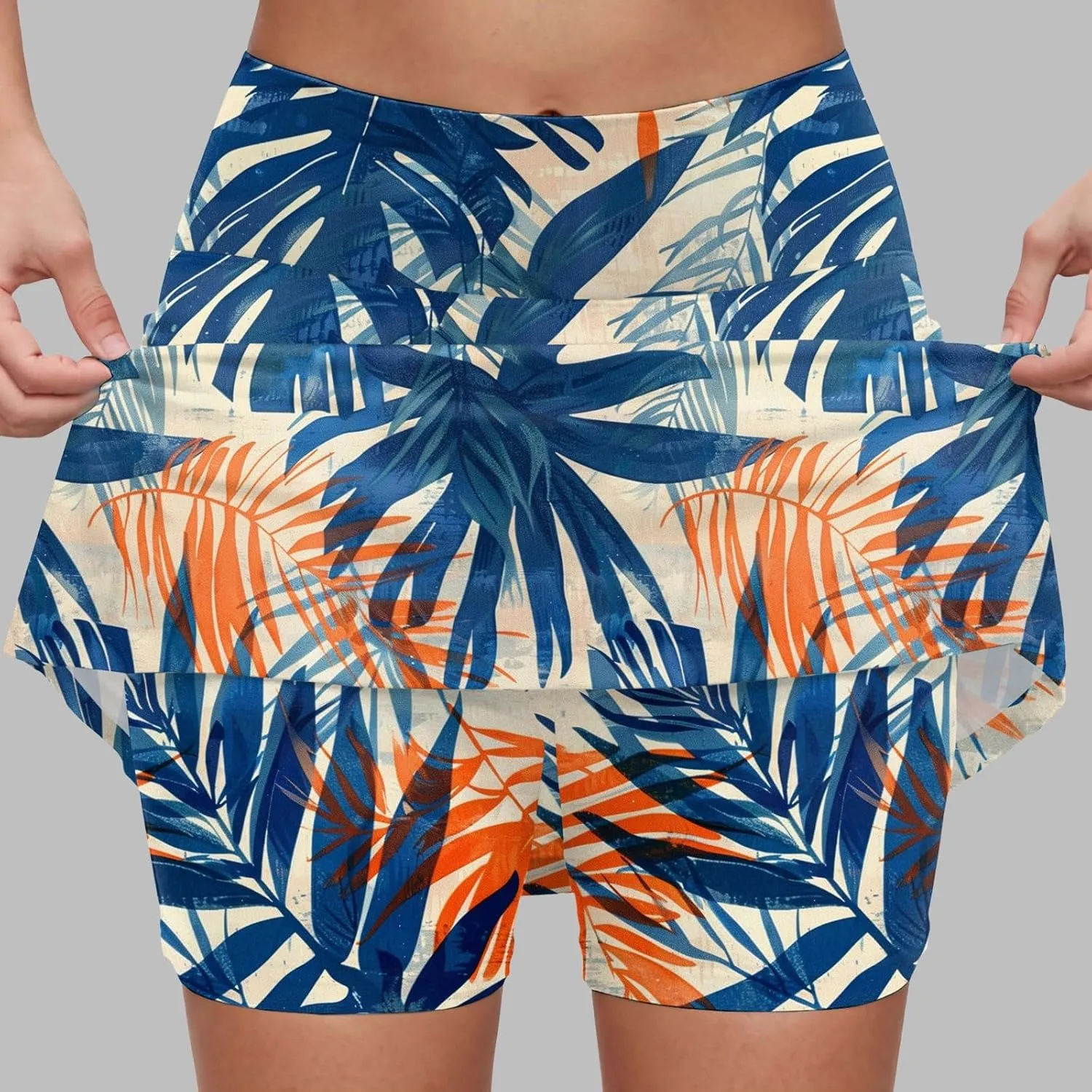 cooki Women's Mini Tennis Skirt 2025 Athletic Cute High Waisted Golf Skorts Summer Casual Lightweight Boho Gym Shorts