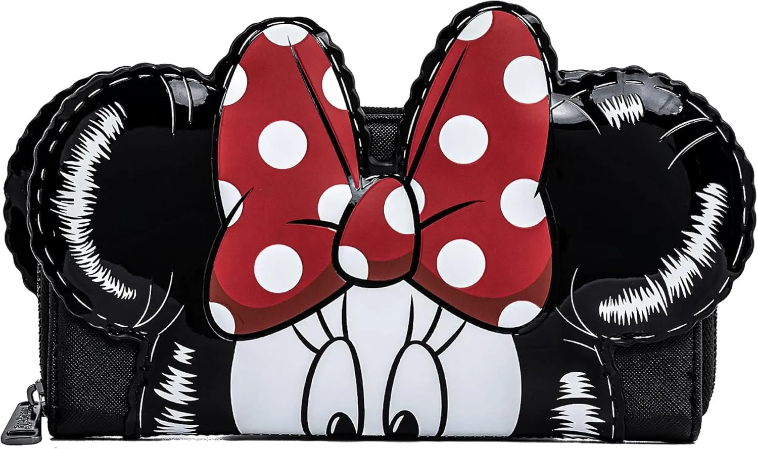 DISNEY MICKEY & MINNIE MOUSE BALLOON COSPLAY ZIP AROUND WALLET