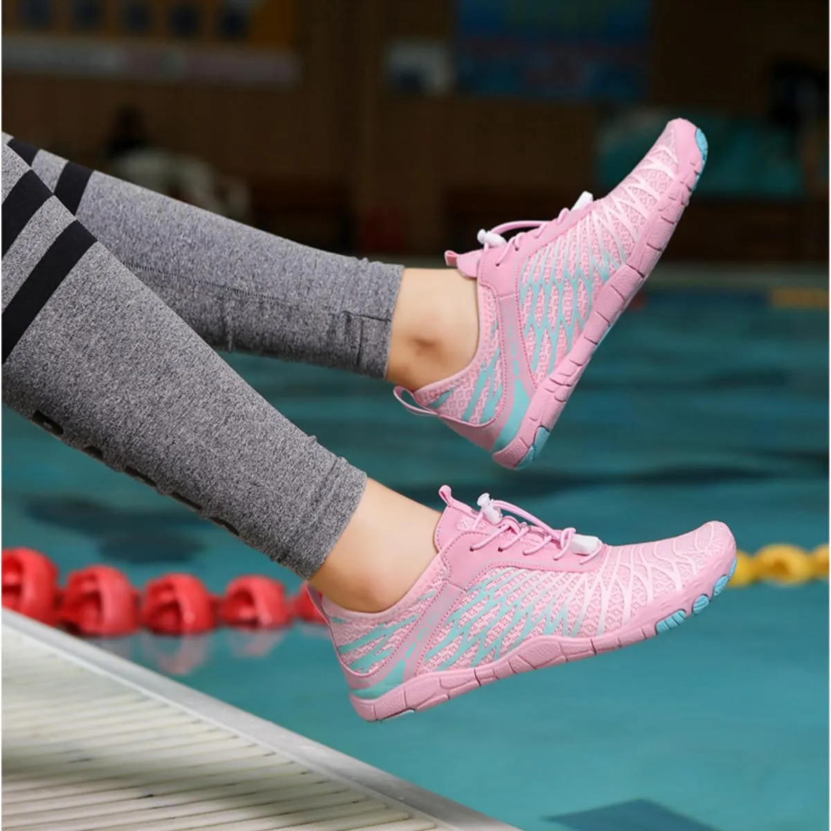 Grounded Barefoot Footwear for Women and Men, Non Slip Hikes Water Shoes for Neuropathy, Hiking Bare Foot Unisex, Foot Shaped Sneakers Wide Toe Box