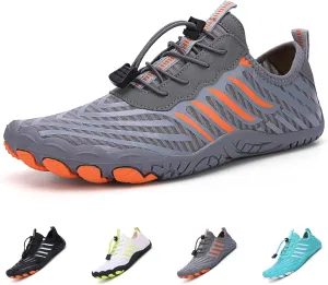 Grounded Footwear for Women Barefoot Shoes,Grounded Footwear for Mens,Hike Barefoot Shoes Womens Footwear,2025 New Comfortable Non-Slip Barefoot Vitality Shoes,Men's Women's Water Shoes Wide Toe Box