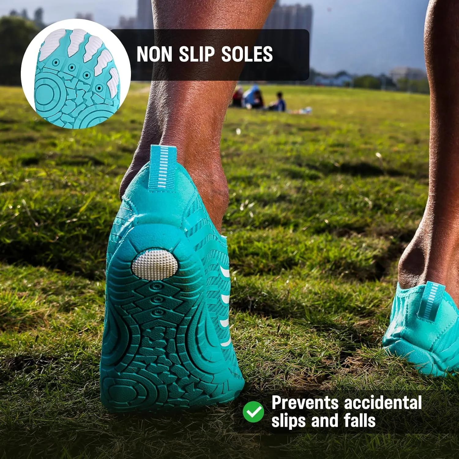 Grounded Footwear for Women Barefoot Shoes,Grounded Footwear for Mens,Hike Barefoot Shoes Womens Footwear,2025 New Comfortable Non-Slip Barefoot Vitality Shoes,Men's Women's Water Shoes Wide Toe Box
