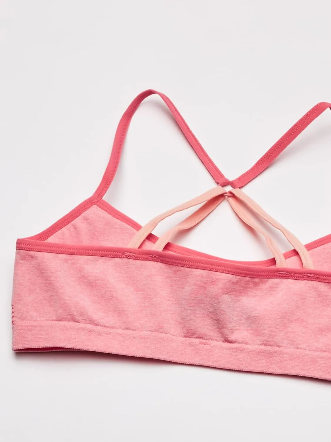 Hanes Girls' ComfortFlex Fit Seamless Racerback Bra 2-Pack