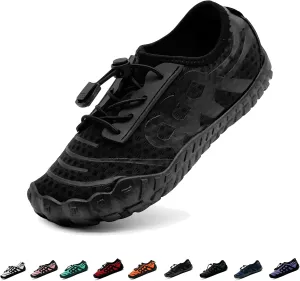 Hike Barefoot Shoes for Women Men Breathable Slip-on Barefoot Water Shoes with Wide Toe Box Non-Slip Athletic Footwear for Hiking Walking Pool Beach Swim Aqua Sport
