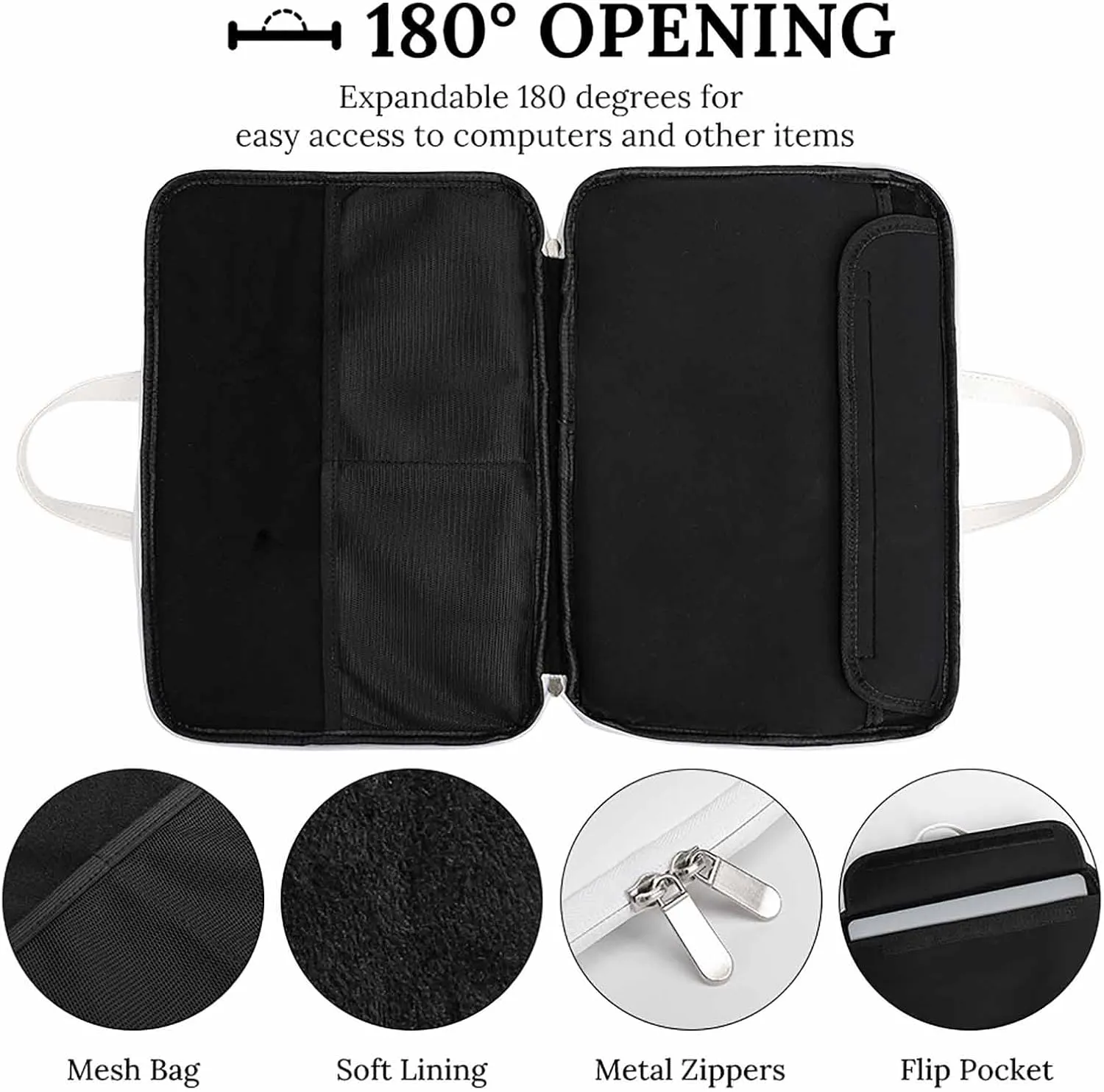I Was A Surprise Leather Bag Laptop Case Slim Water Resistant Computer Bags with Handle Briefcase for Work