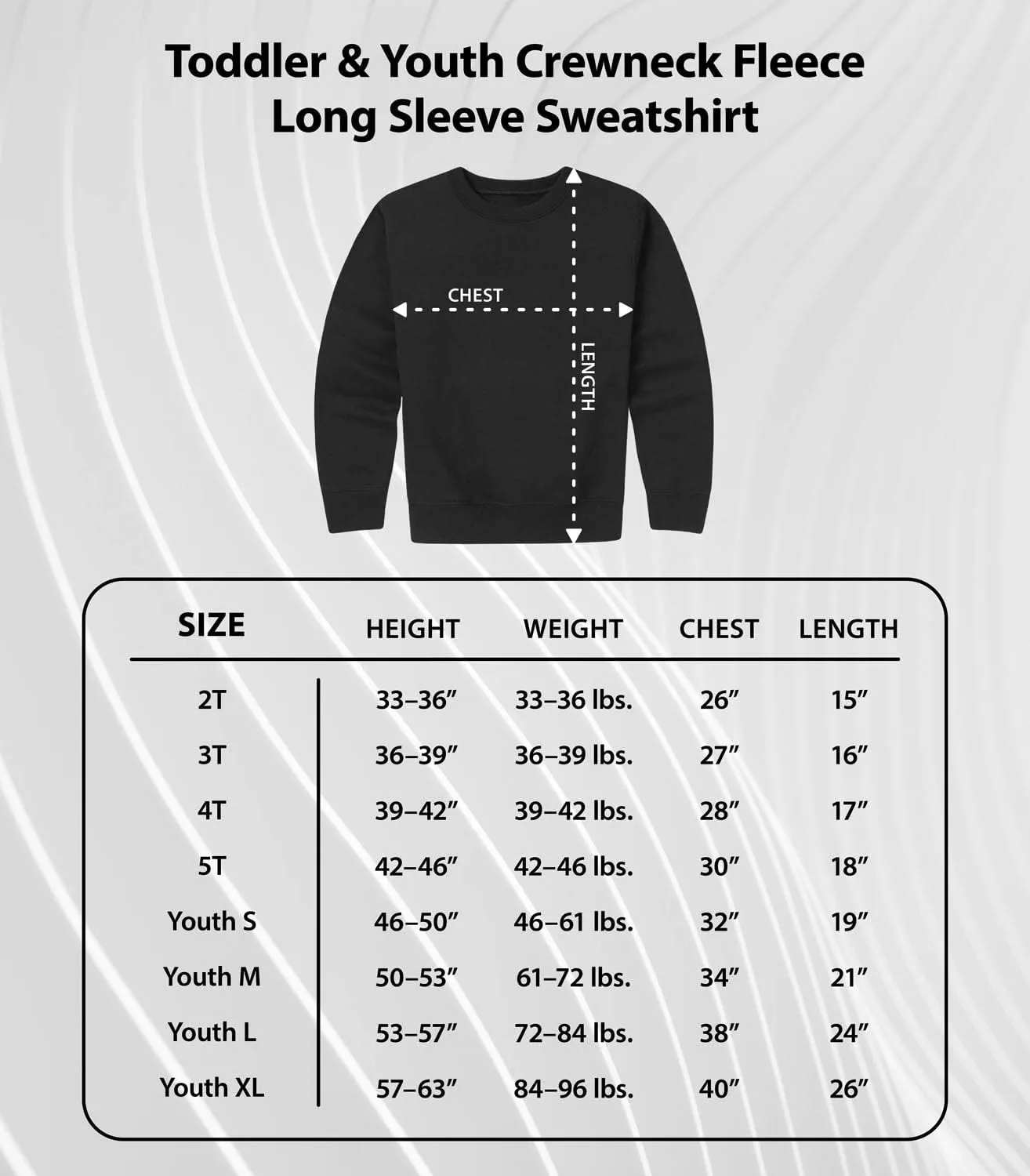 Instant Message - New York City Collage - Toddler & Youth Crewneck Fleece Sweatshirt