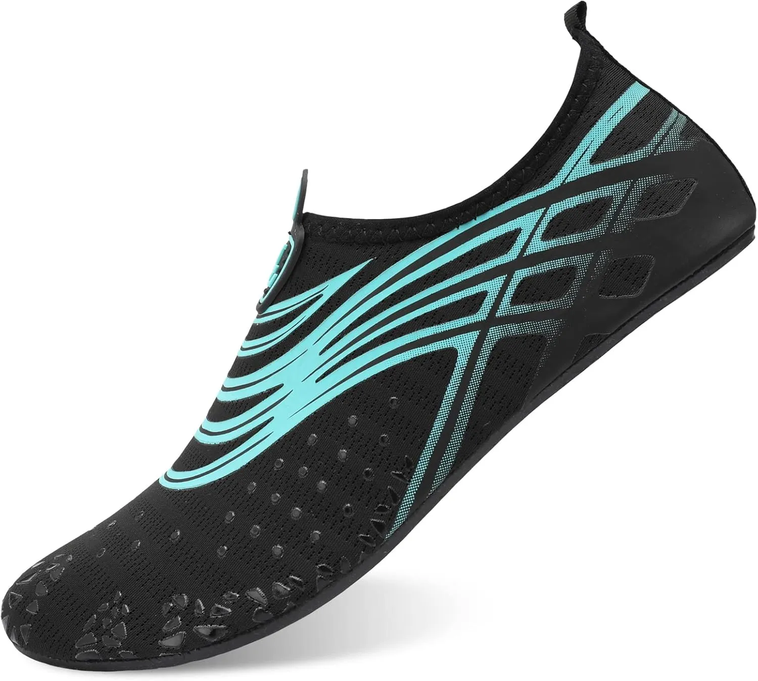 L-RUN Womens Mens Water Shoes Barefoot Skin Aqua Socks for Run Dive Surf Pool Beach Yoga Quick Dry Swim Shoes Non-Slip