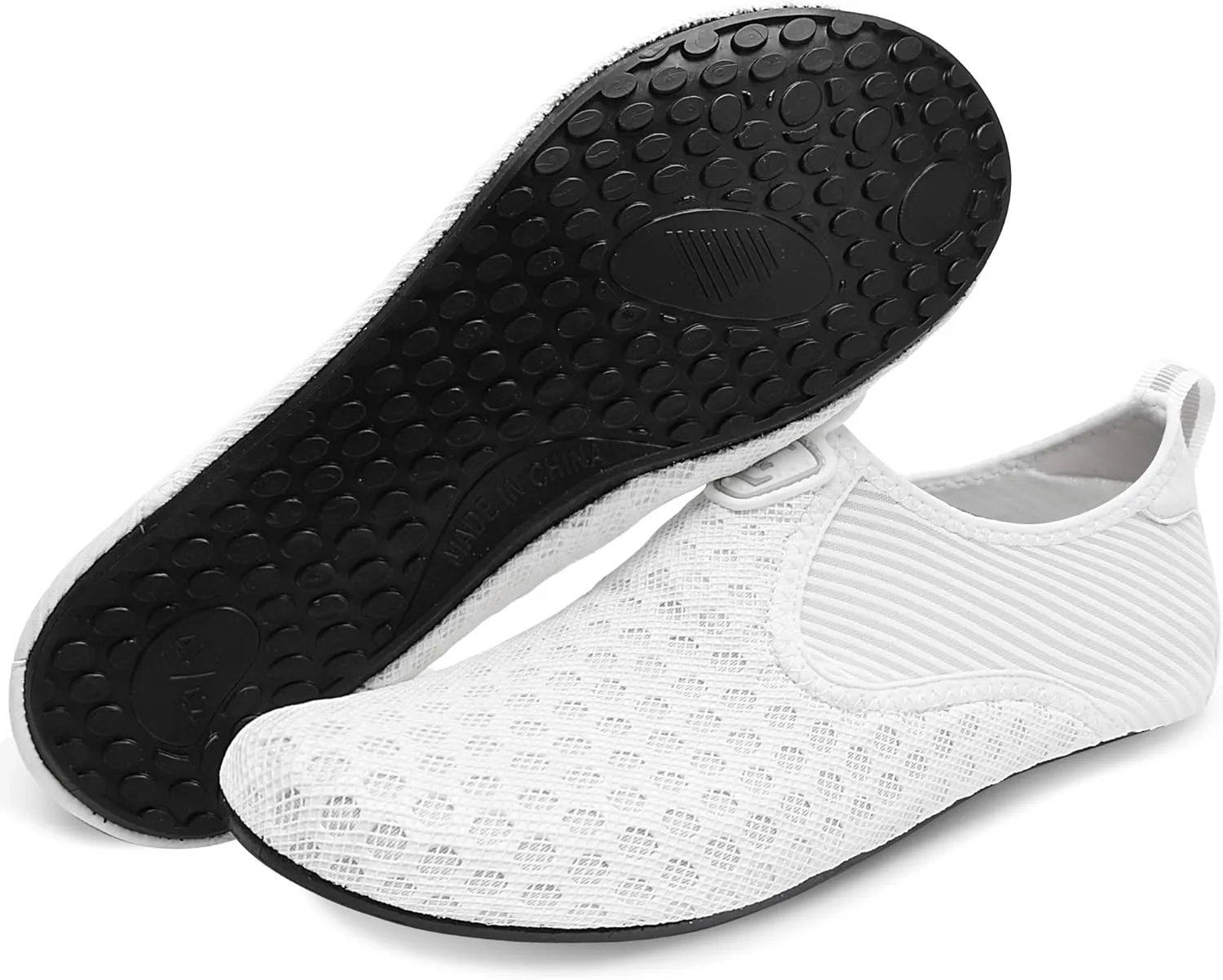 L-RUN Womens Mens Water Shoes Barefoot Skin Aqua Socks for Run Dive Surf Pool Beach Yoga Quick Dry Swim Shoes Non-Slip