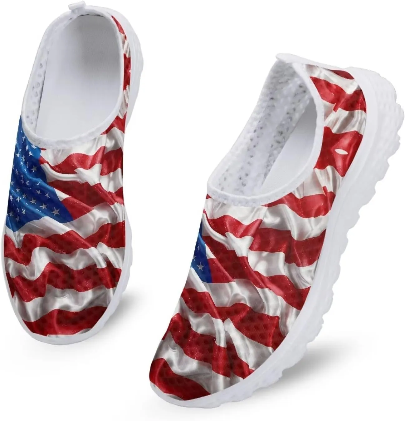 Lightweight Indoor Outdoor Water Shoes for Men Women Air Mesh Casual Aqua Shoes Barefoot Slip-On Shoes