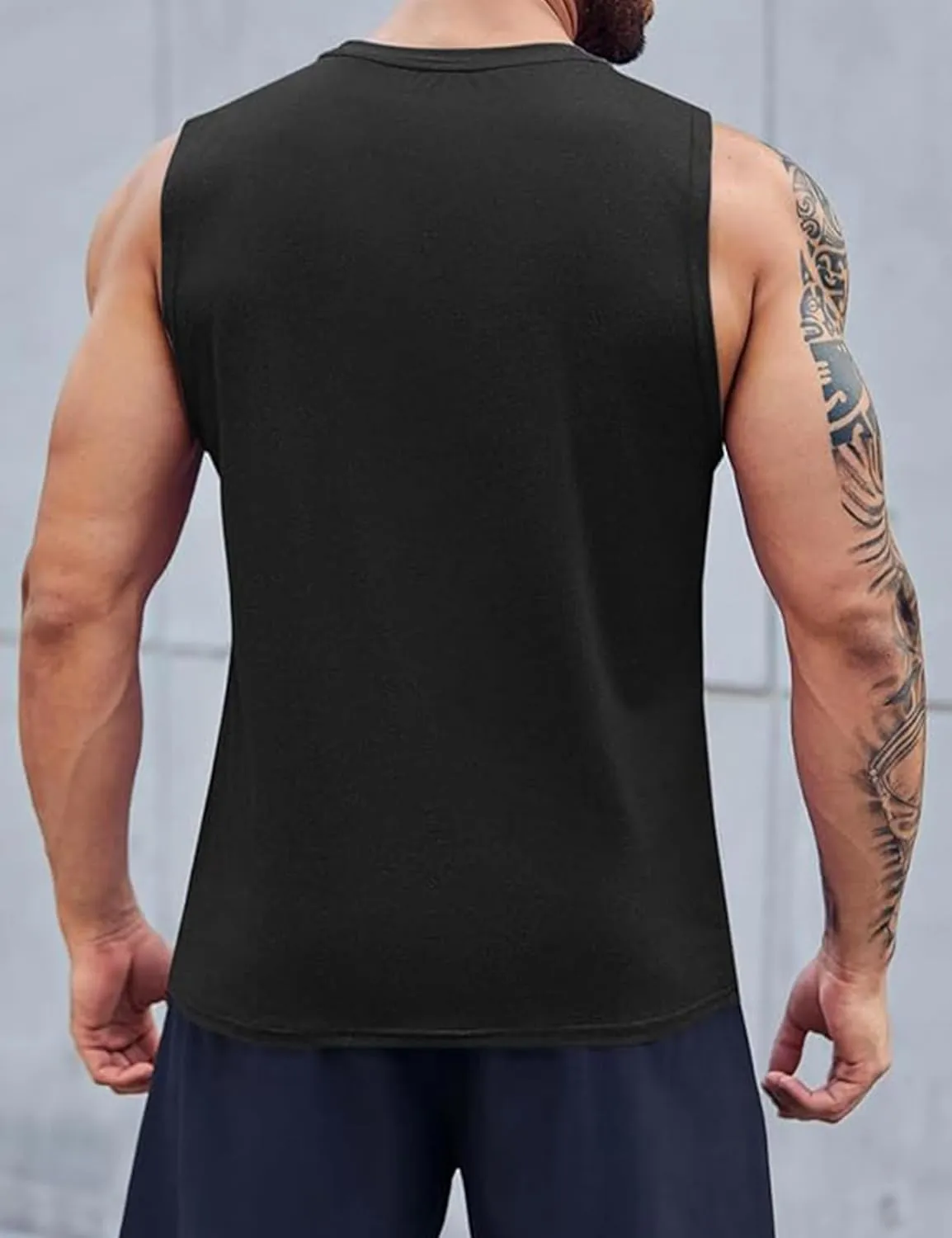 Men Summer Beach Tank Tops Hawaiian Palm Tree Sleeveless Shirts T Shirt Graphic Muscle Gym Vacation Tee Top