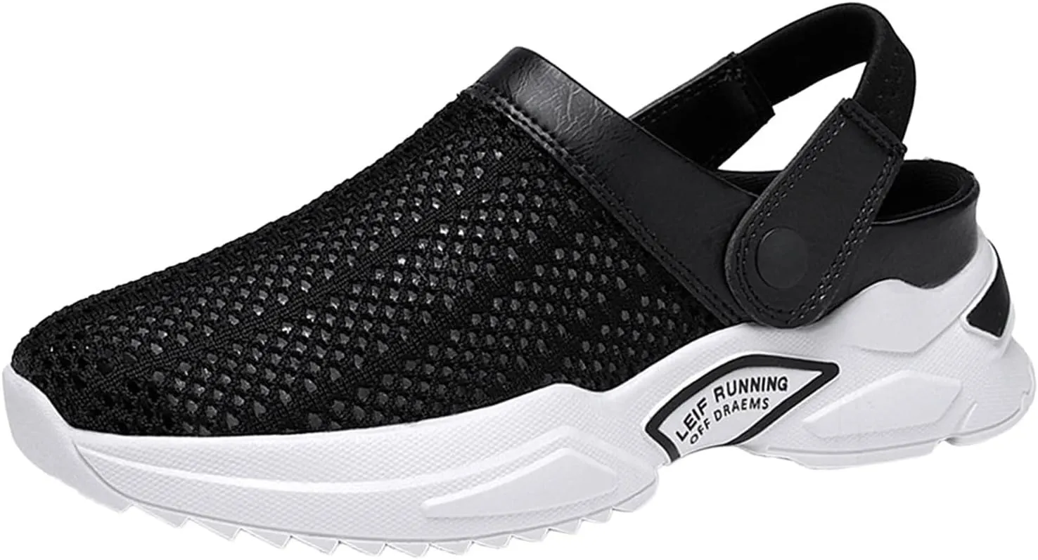 Men's Comfortable Summer Sandals Breathable Lightweight Casual Slip On Shoes for Walking Outdoor Beach