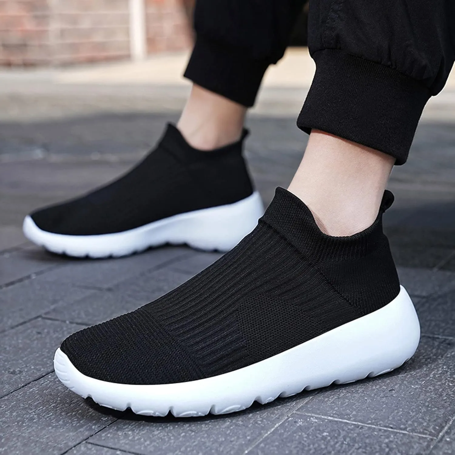 Mens Slip on Shoes Mens Walking Shoes Sneaker for Men Walking Shoe for Men Mesh Lightweight Sneaker
