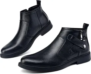 Men's Western Cowboy Boots Pointed Chelsea Boots