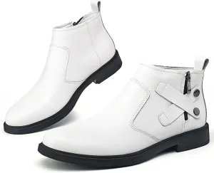 Men's Western Cowboy Boots Pointed Chelsea Boots