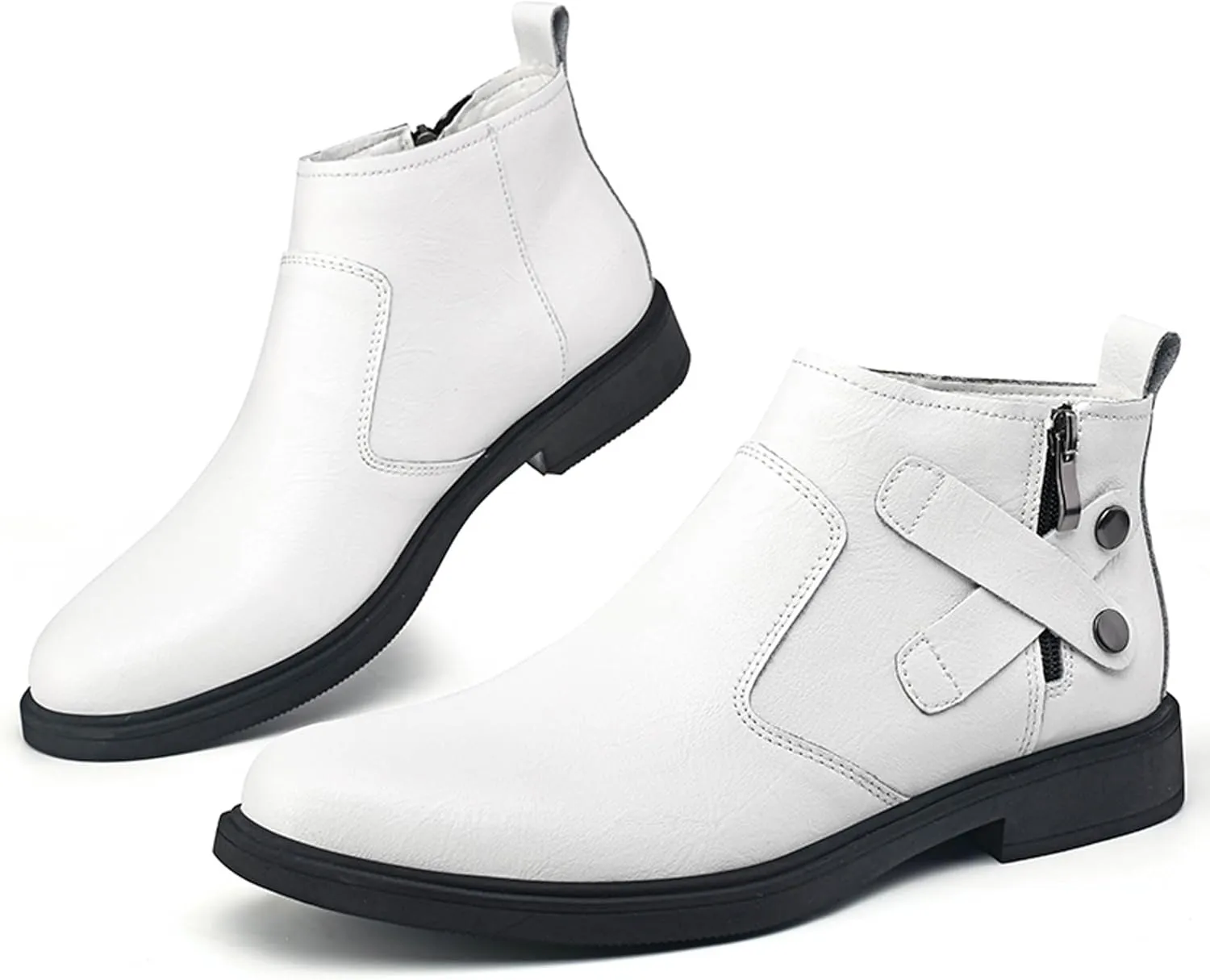 Men's Western Cowboy Boots Pointed Chelsea Boots