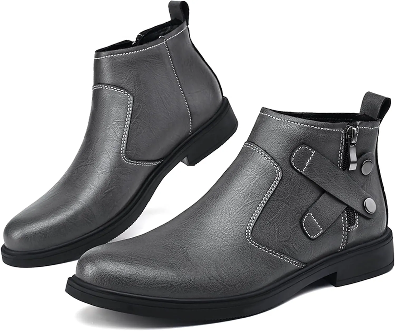 Men's Western Cowboy Boots Pointed Chelsea Boots