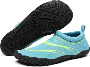 Mishansha Womens Mens Water Swim Shoes Wide Toe Box Barefoot Shoes US Size 5.5-13.5 Women / 3-11.5 Men