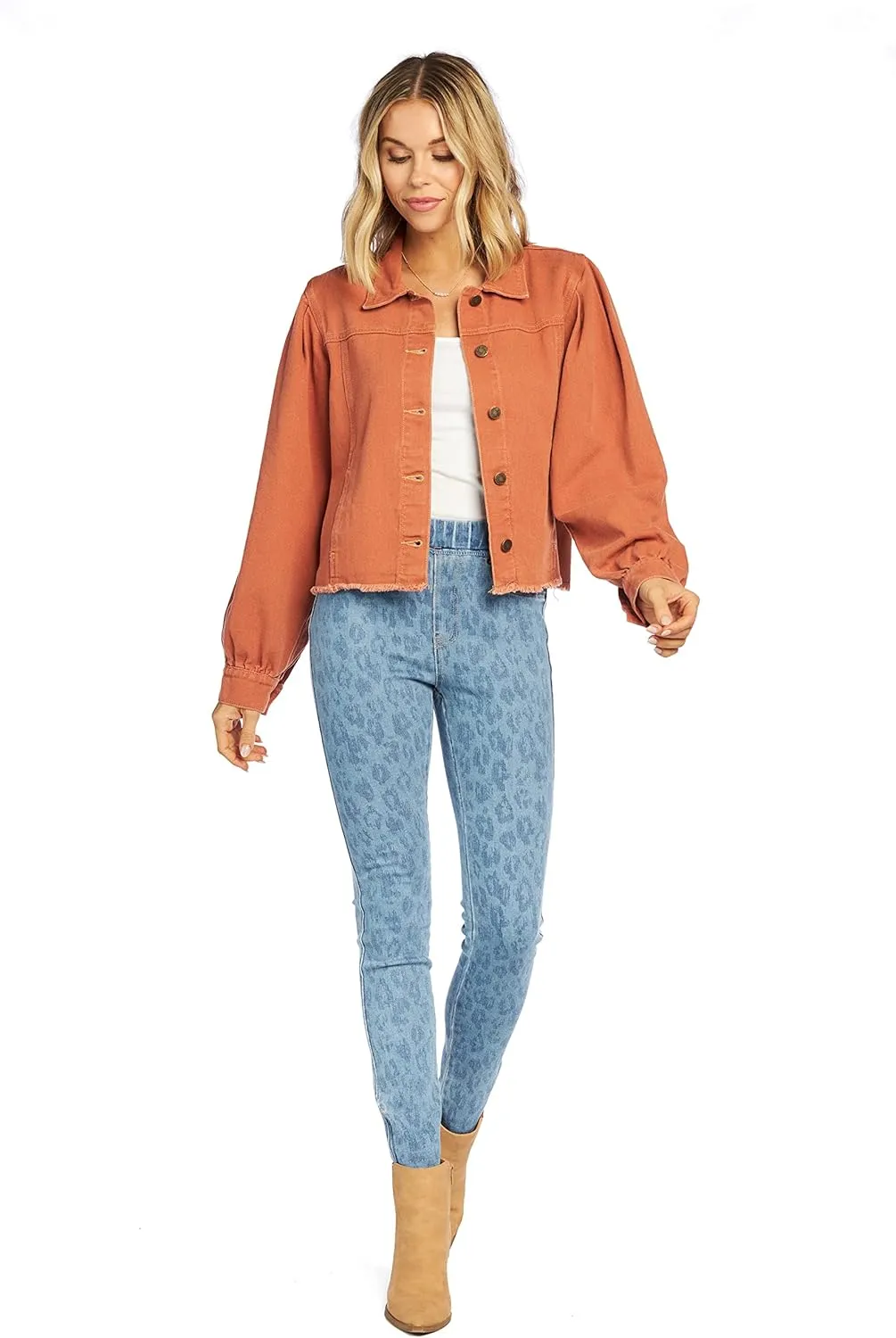 Mud Pie Florence Womens Denim Jacket