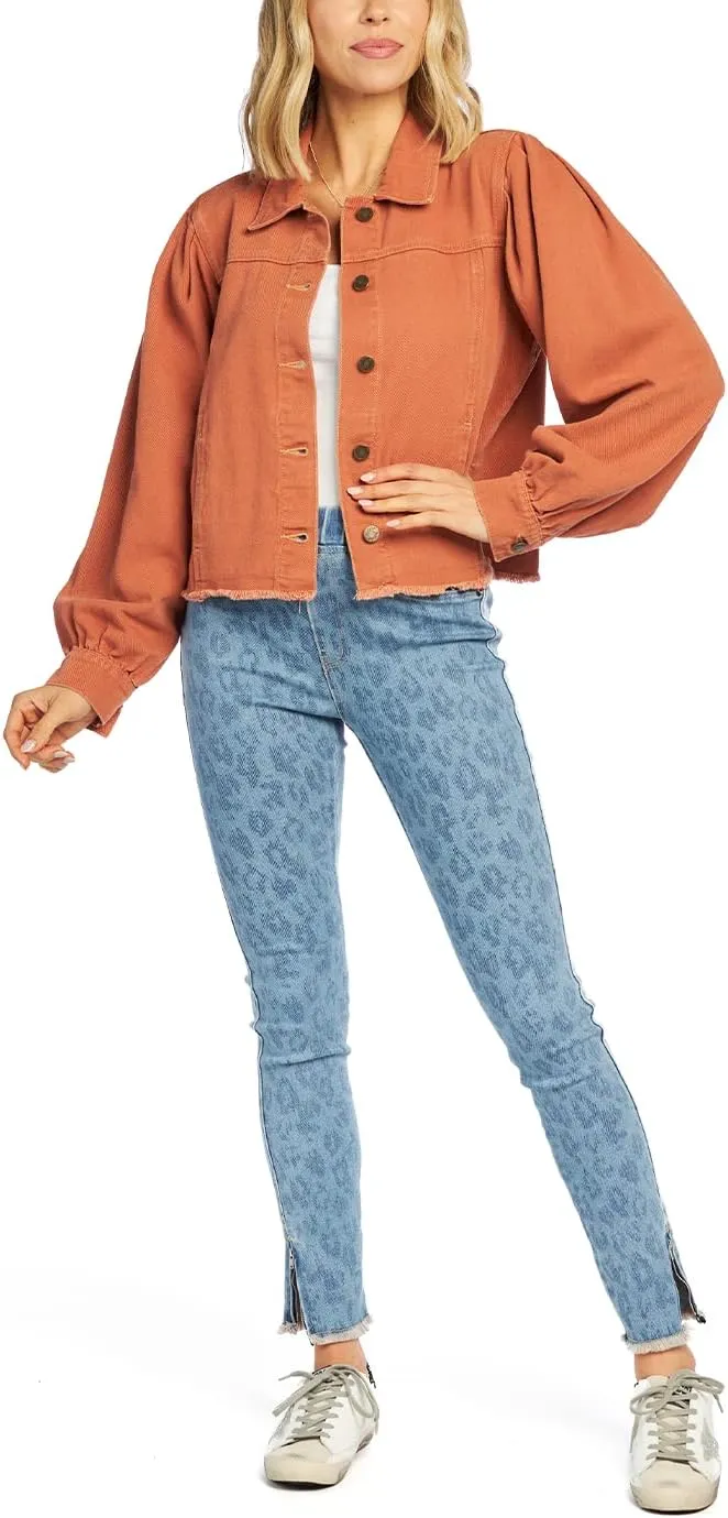 Mud Pie Florence Womens Denim Jacket