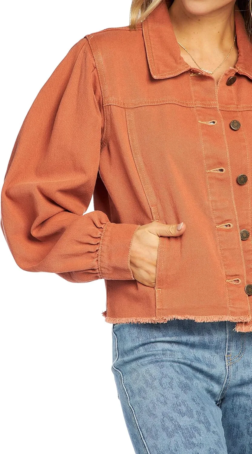 Mud Pie Florence Womens Denim Jacket