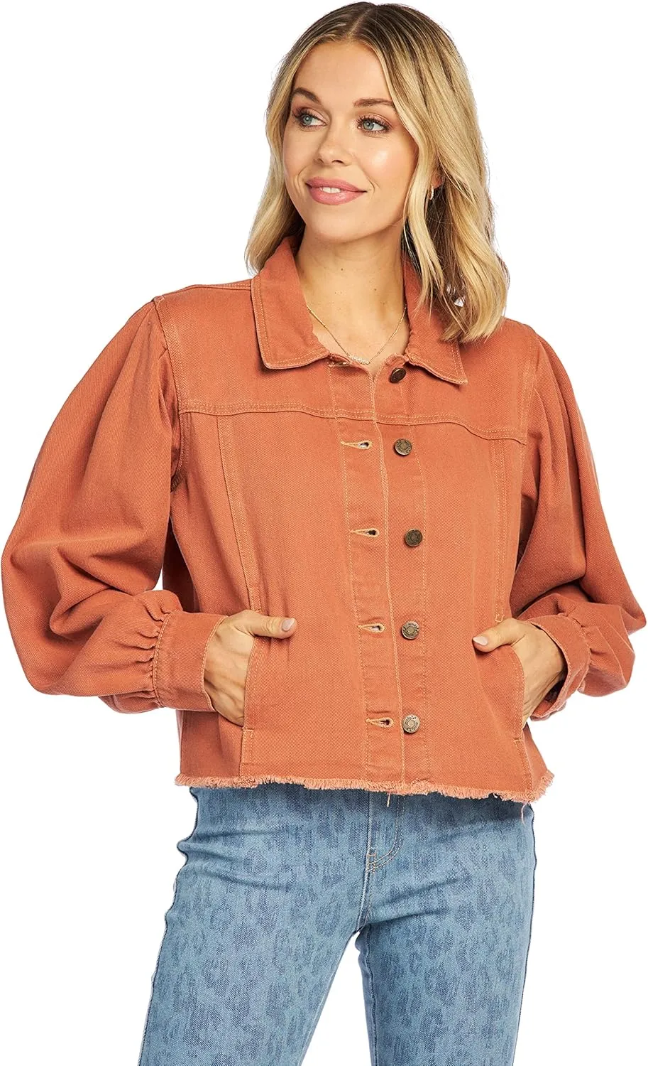 Mud Pie Florence Womens Denim Jacket