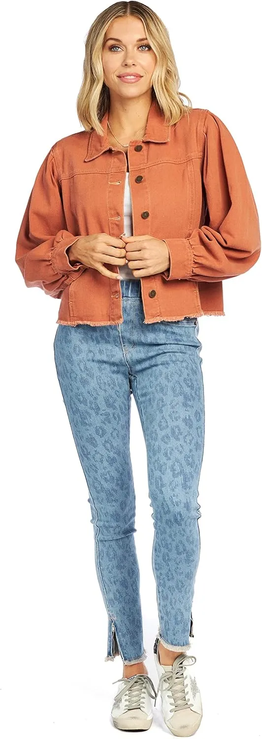 Mud Pie Florence Womens Denim Jacket