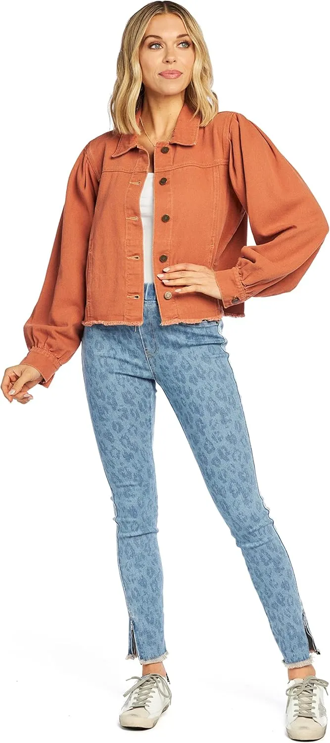 Mud Pie Florence Womens Denim Jacket