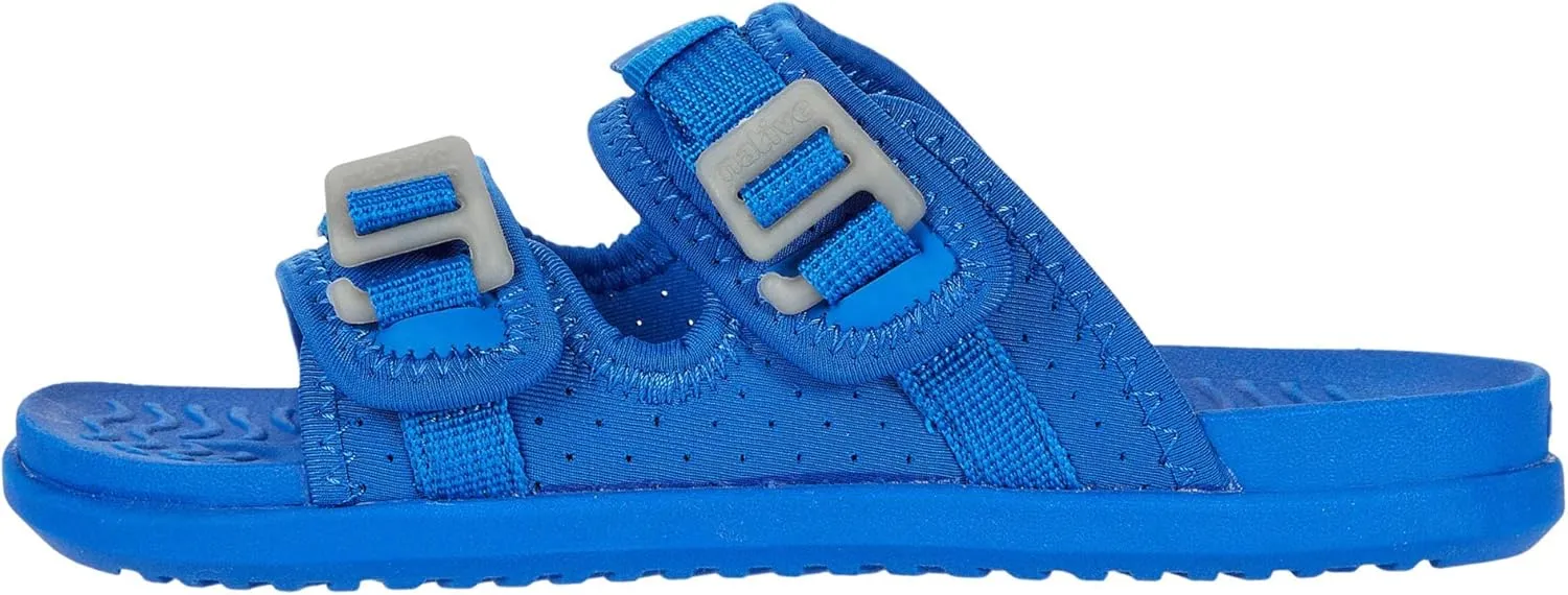 Native Shoes Kids Davis Sandals for Toddlers - Lightweight EVA, Adjustable Straps & Perforated Open-Toe Shoes