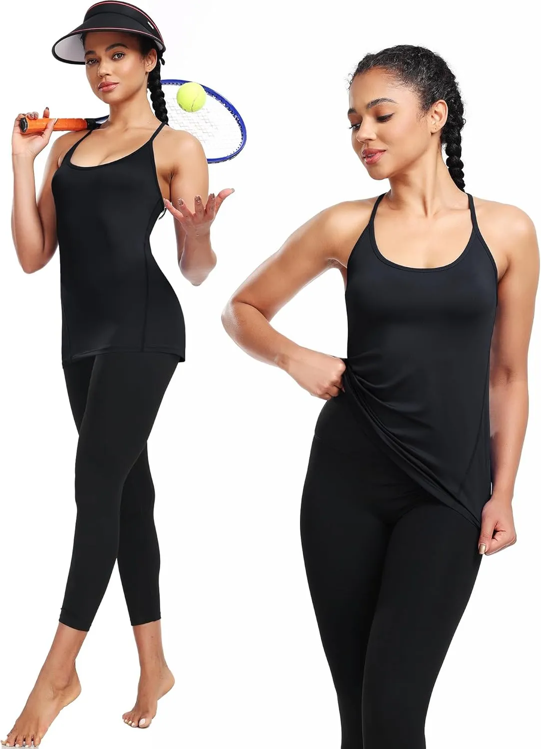 NELEUS Women's Workout Tank Top Racerback Yoga Tanks Athletic Gym Shirts