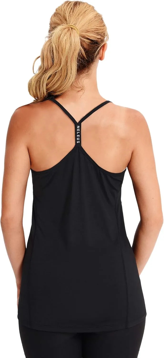NELEUS Women's Workout Tank Top Racerback Yoga Tanks Athletic Gym Shirts