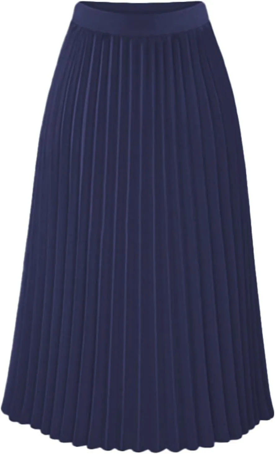 Pleated Skirts for Women Tiered Maxi Long Skirt Dress Casual High Waisted Skirt Boho Flowy Swing Fashion Skirts