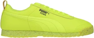 Puma Mens Roma Retro Speckle Lace Up Sneakers Shoes Casual - Yellow - Size 11 M