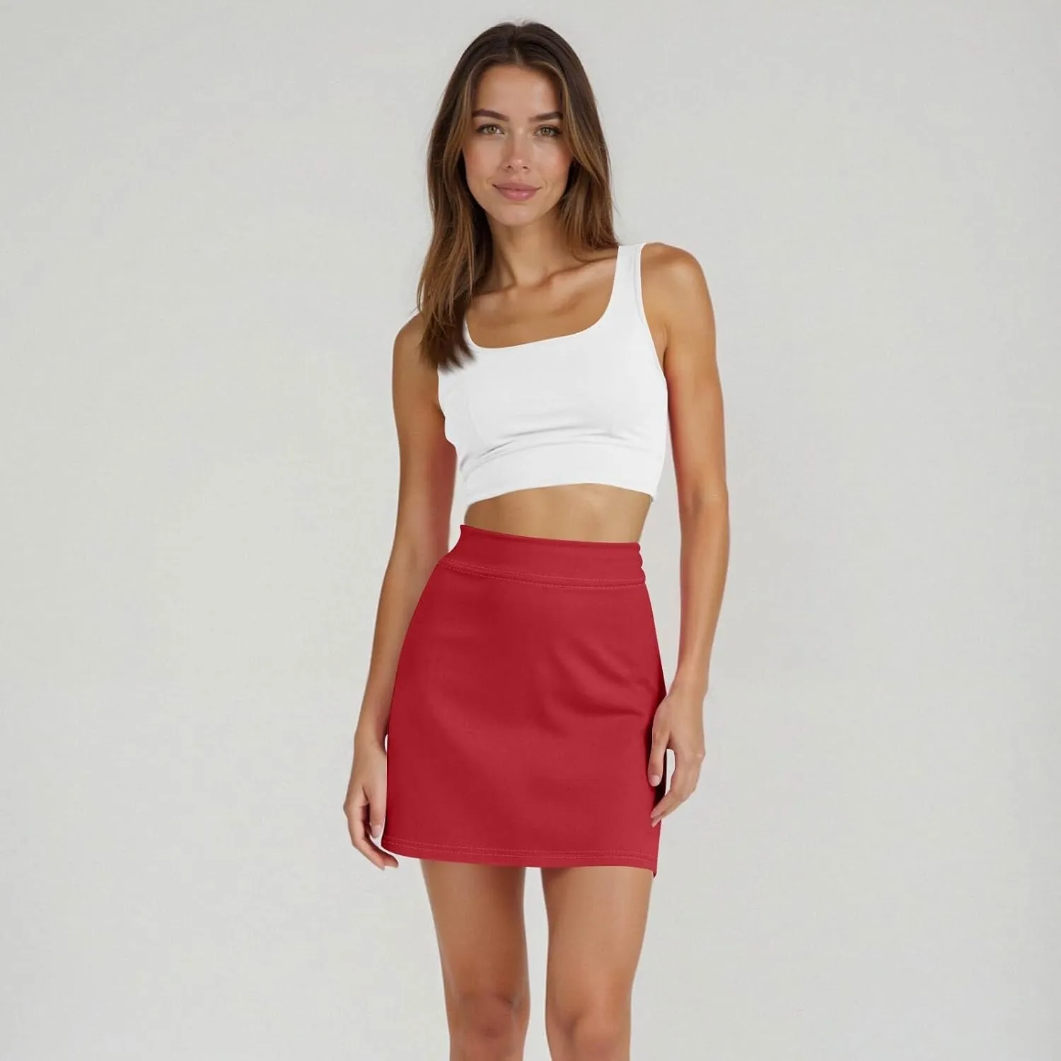 Short Golf Skirts for Women Trendy Athletic Skorts Tennis Skirt with Shorts Underneath High Waisted Pickleball Outfits