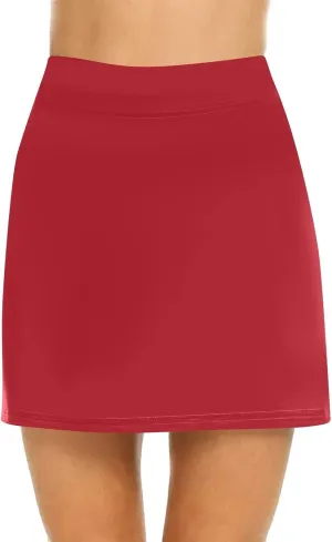 Short Golf Skirts for Women Trendy Athletic Skorts Tennis Skirt with Shorts Underneath High Waisted Pickleball Outfits