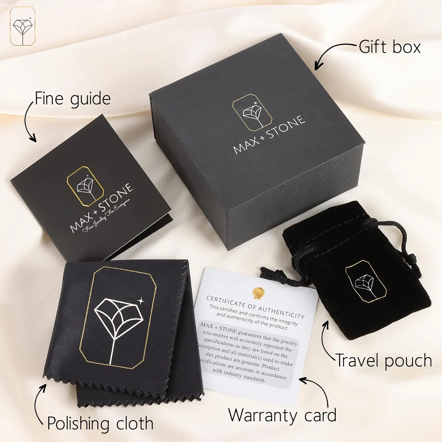 Solid 10K Gold Cushion Cut Dangle Gemstone Earrings for Women | 6mm Gemstone Birthstone Earrings | Checkerboard 10 Karat Gold Dangle Drop Leverback Earring for Women by MAX   STONE
