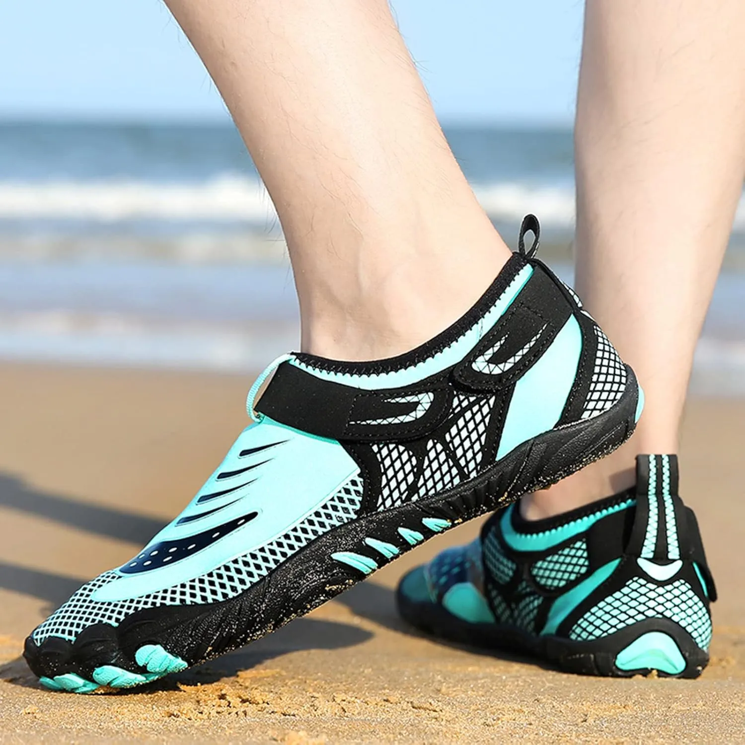 Swim Shoes for Women Men Quick Dry Aqua Barefoot Beach Pool Surf Yoga Hiking Kayaking Lightweight Non Slip Water Sports Shoes