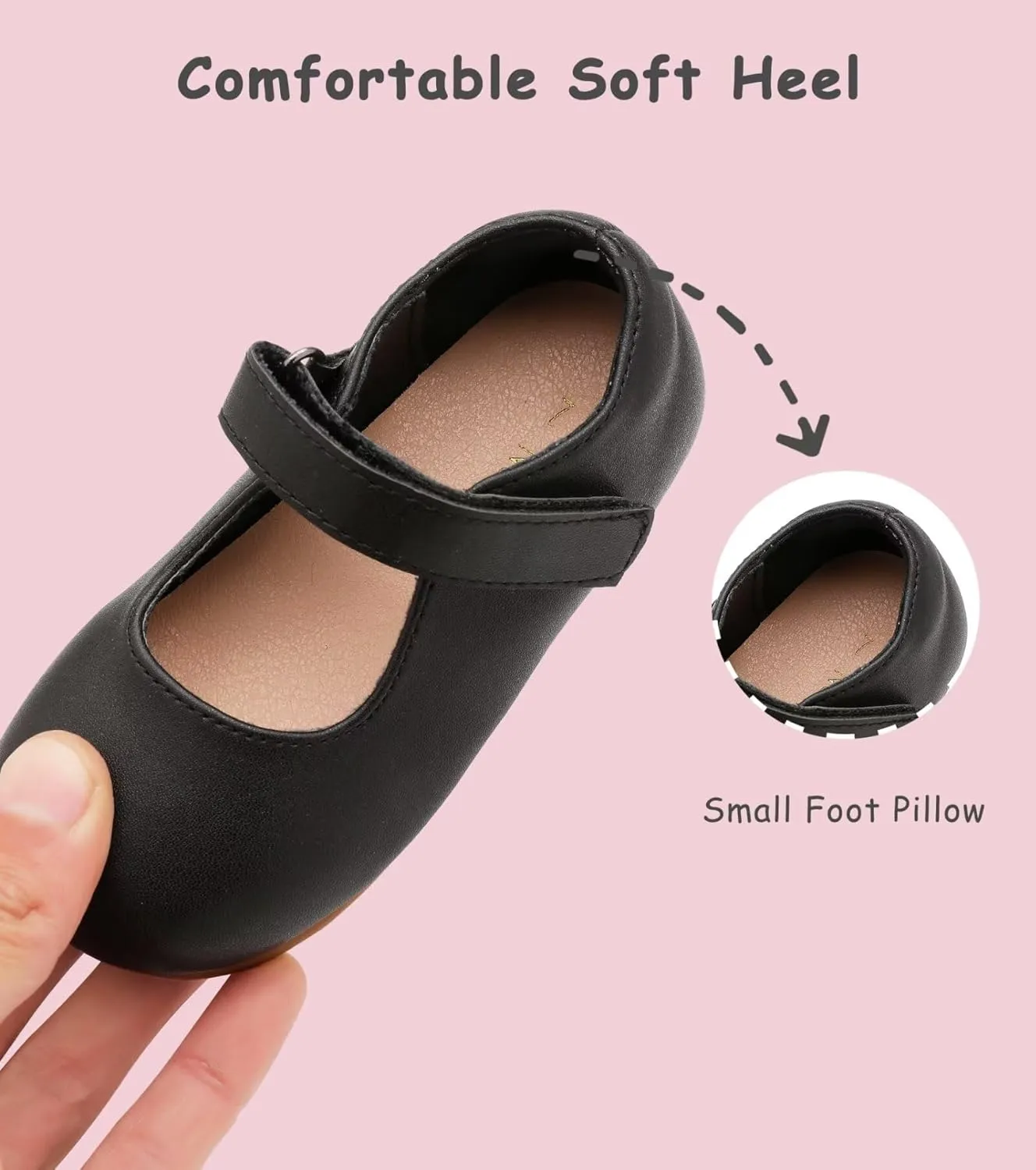 Toddler Flower Girl Dress Shoes Mary Janes Flat